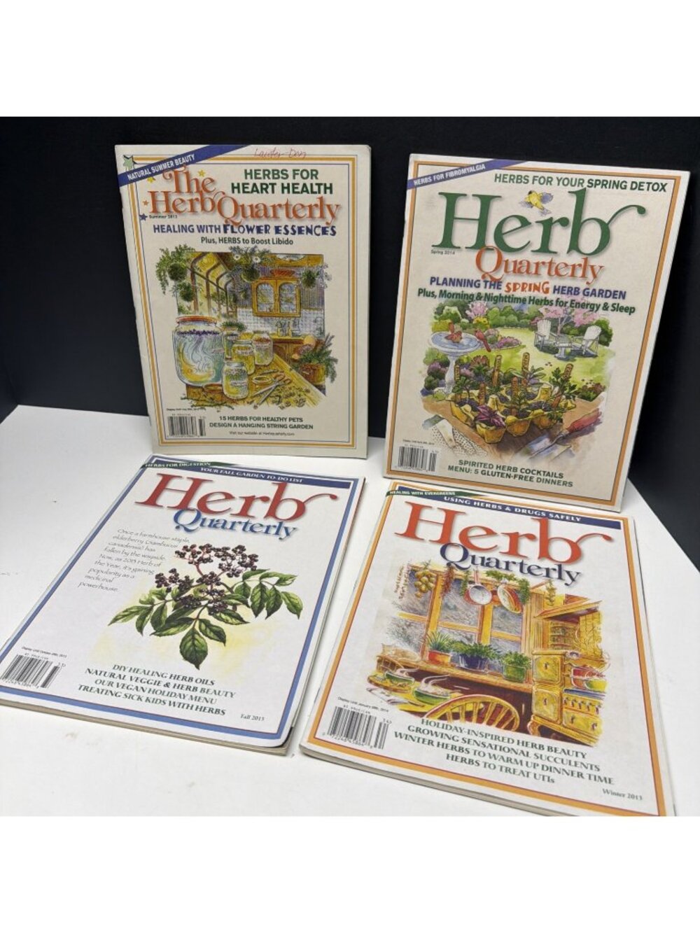 Herb Quarterly Magazine 4 Editions Summer 2013-Summer‎ 2014